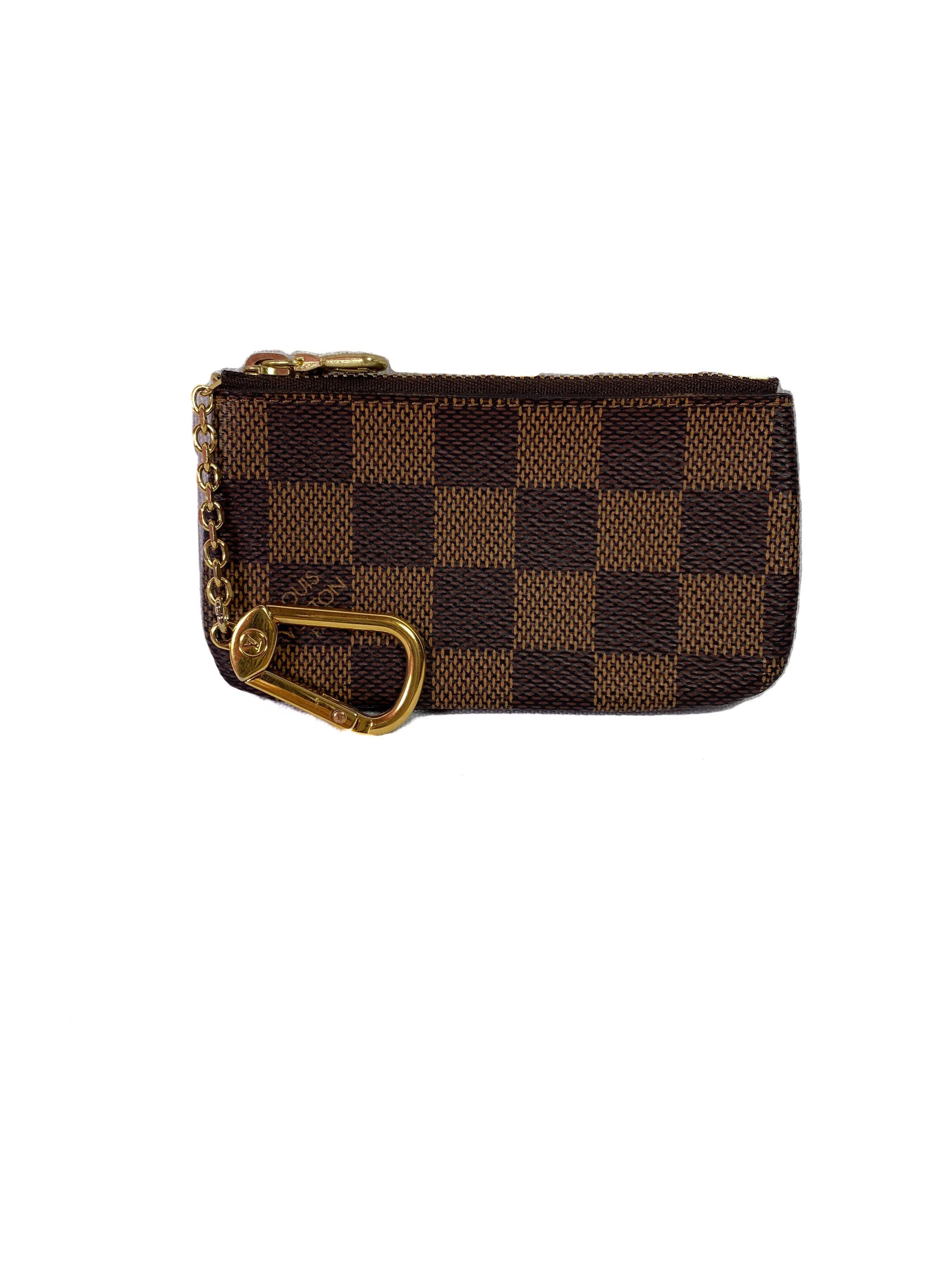 Louis Vuitton damier ebene coin keypouch