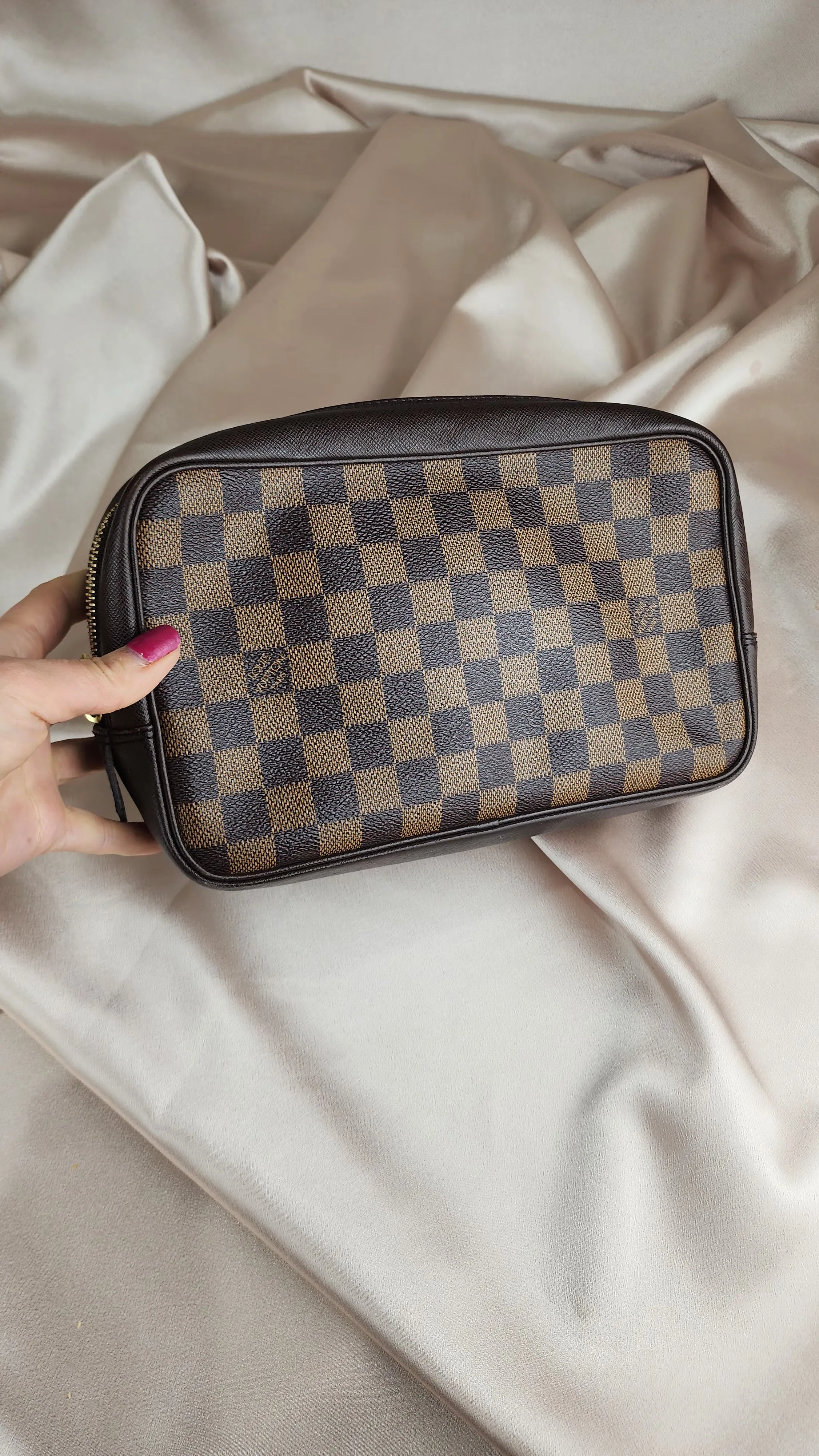 Louis Vuitton Damier Ebene Trousse 25