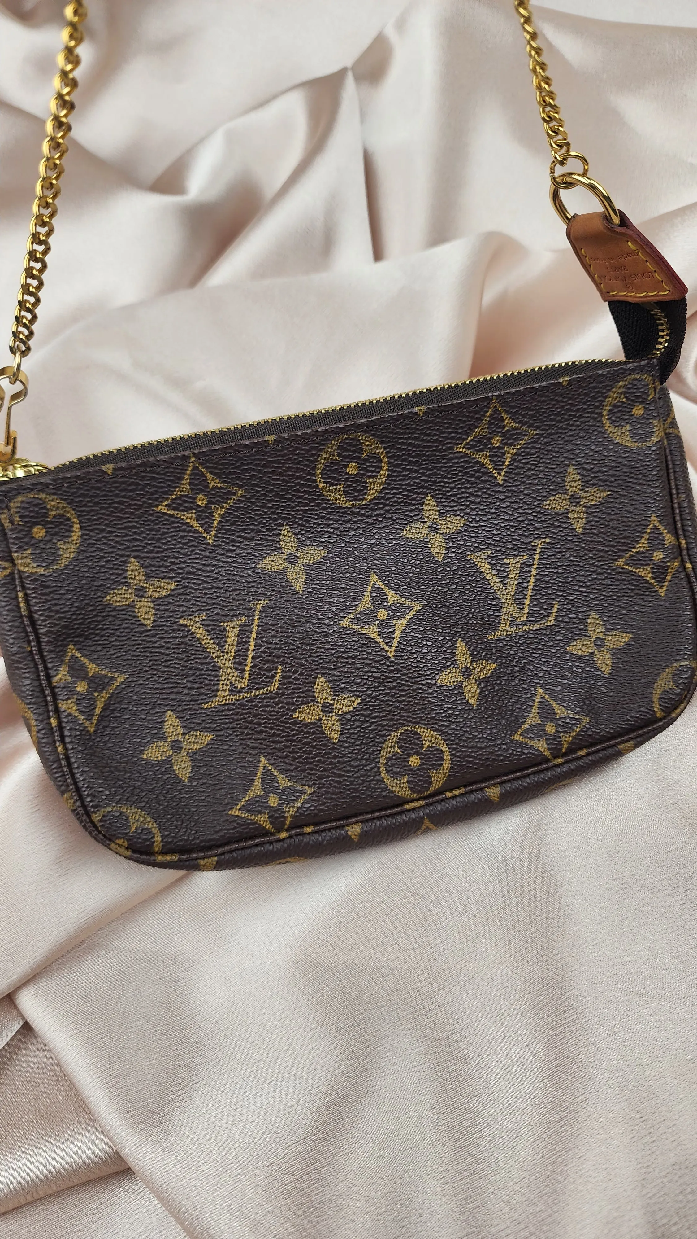 Louis Vuitton Monogram Mini  Bucket Pochette Accessoires Pouch - 1163