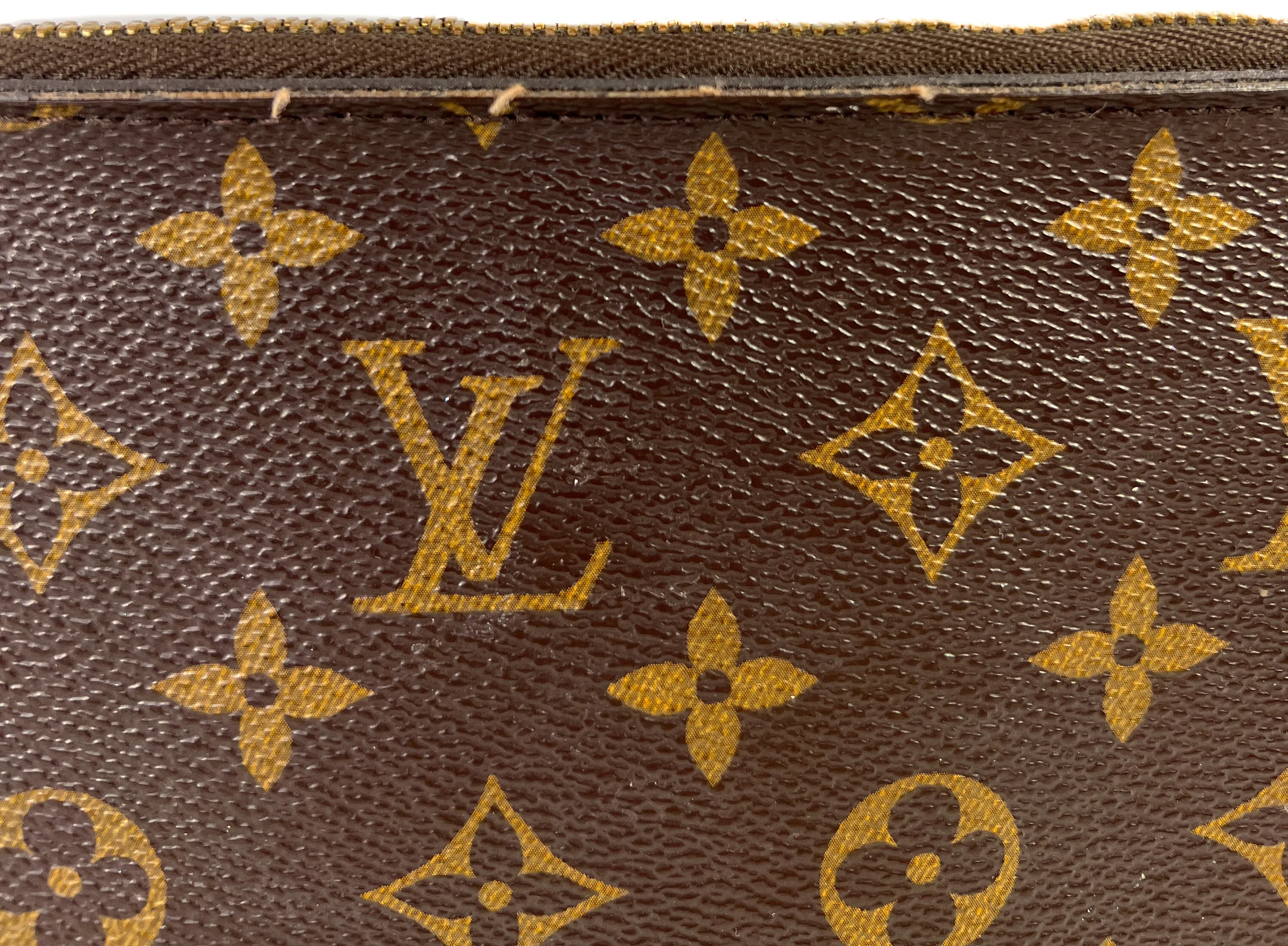 Louis Vuitton monogram neverfull zip pouch 2014