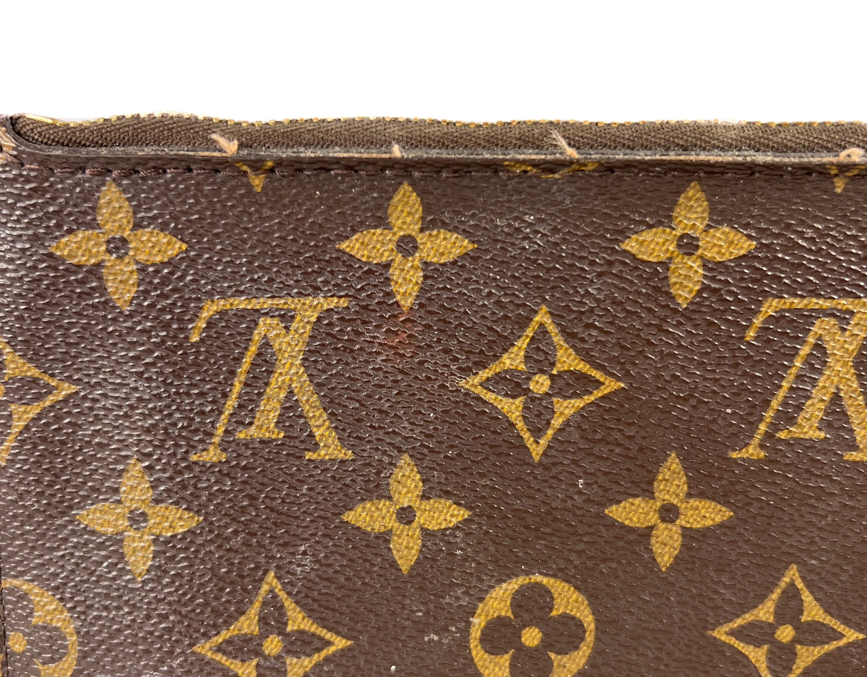 Louis Vuitton monogram neverfull zip pouch 2014