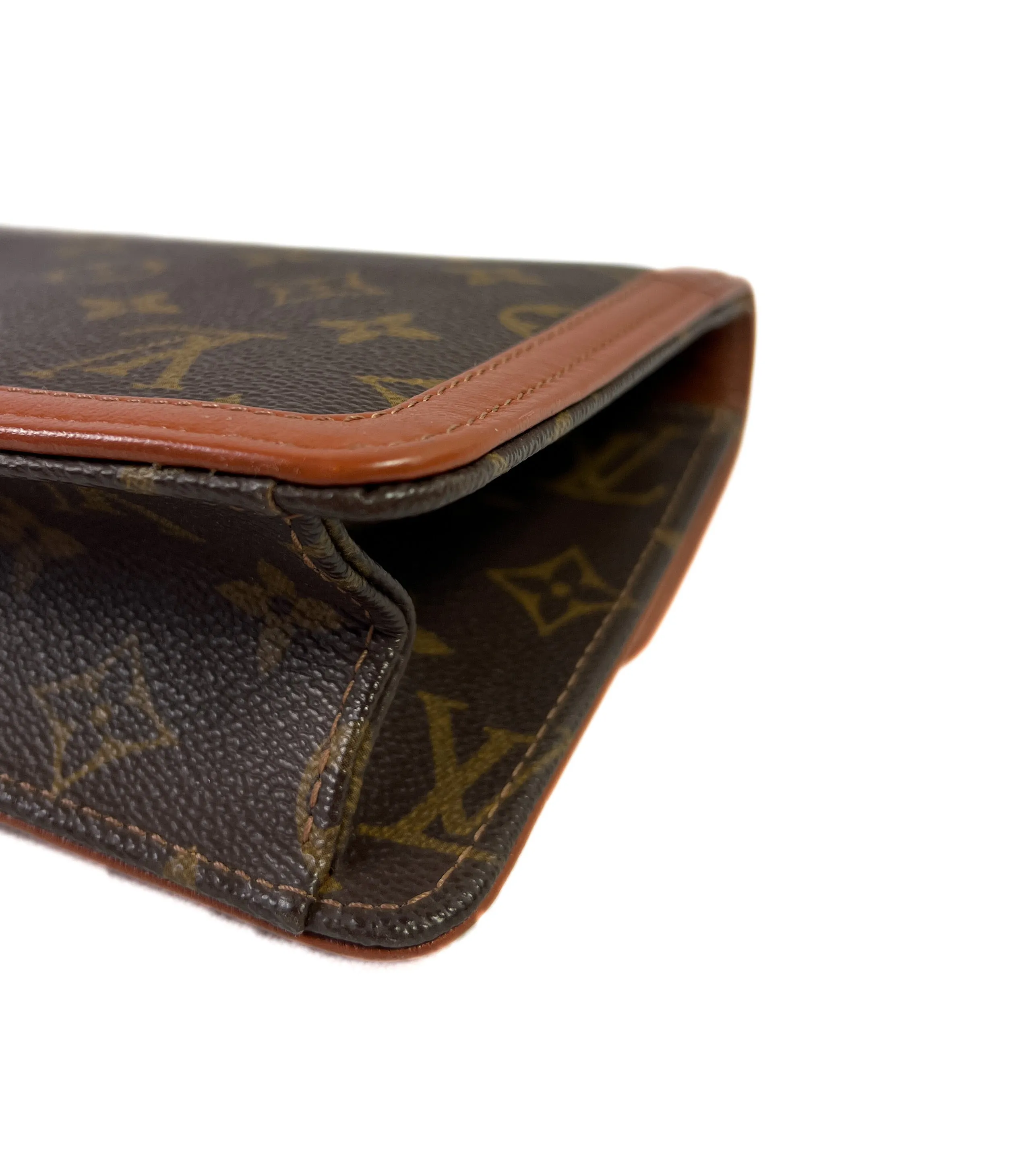 Louis Vuitton monogram pochette dame 29 clutch 1988