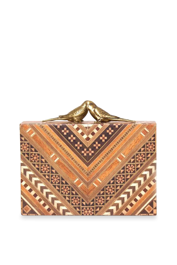 Lovers Marquetry Bag