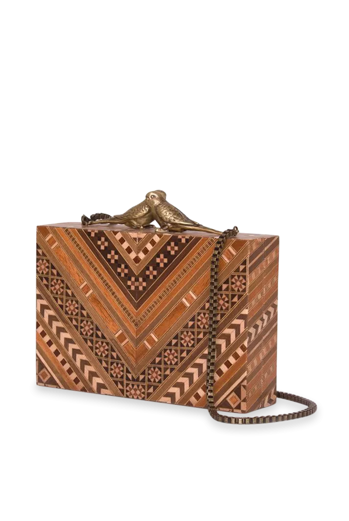 Lovers Marquetry Bag