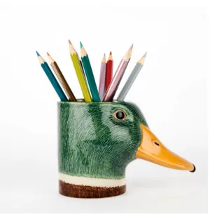 Mallard Pencil Pot