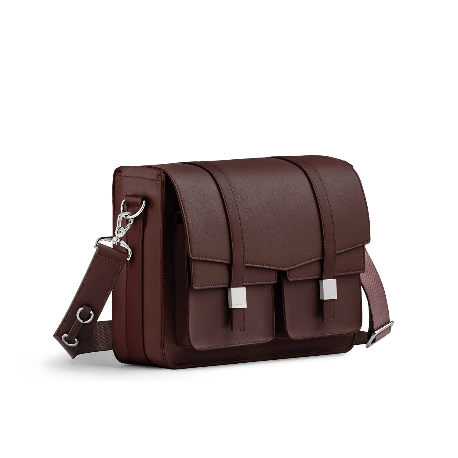 Mason L Messenger Bag - Dark Oak