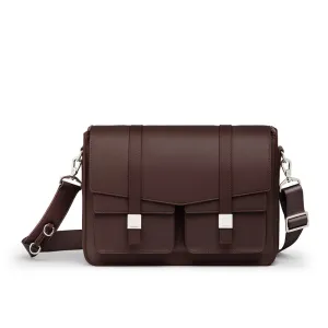 Mason L Messenger Bag - Dark Oak