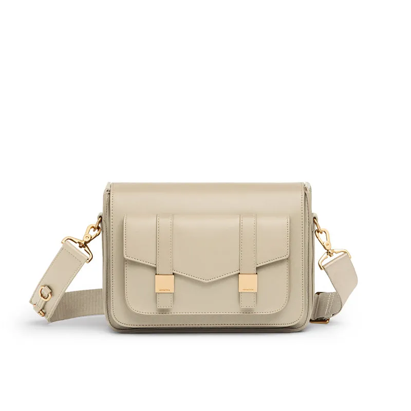 Mason M Messenger Bag - Cream