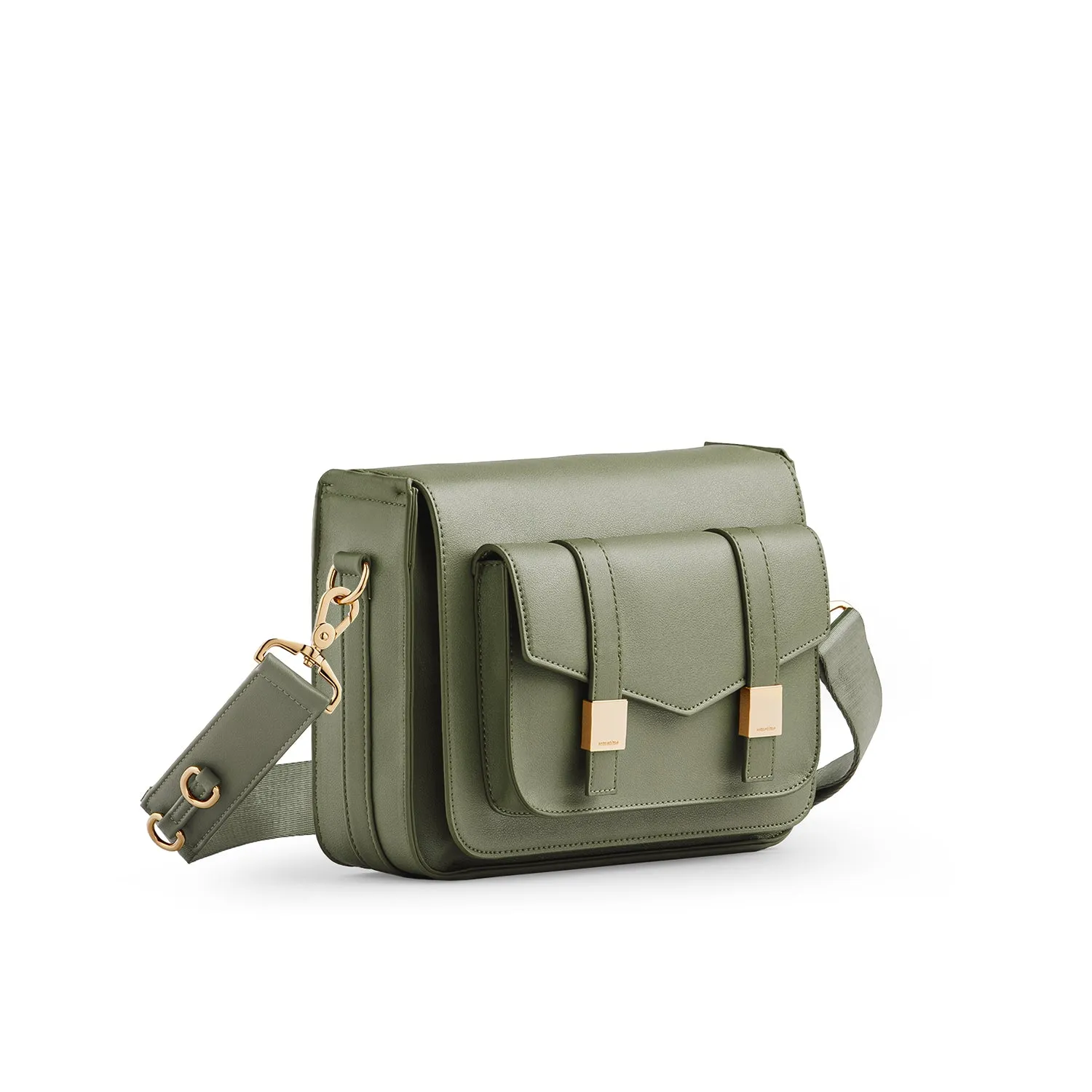 Mason M Messenger Bag - Olive