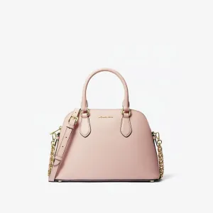 Michael Kors Veronica Dome Satchel In Soft Pink