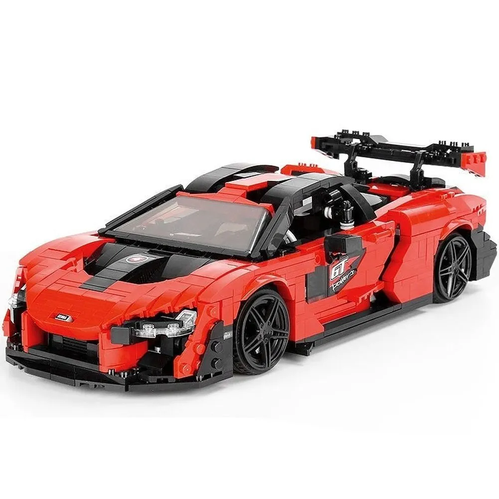 MOC  Compatible  MK 10003 Technical Sport Car Building Blocks K500 Vintage Car MOC Bricks Model Educational toys Kids