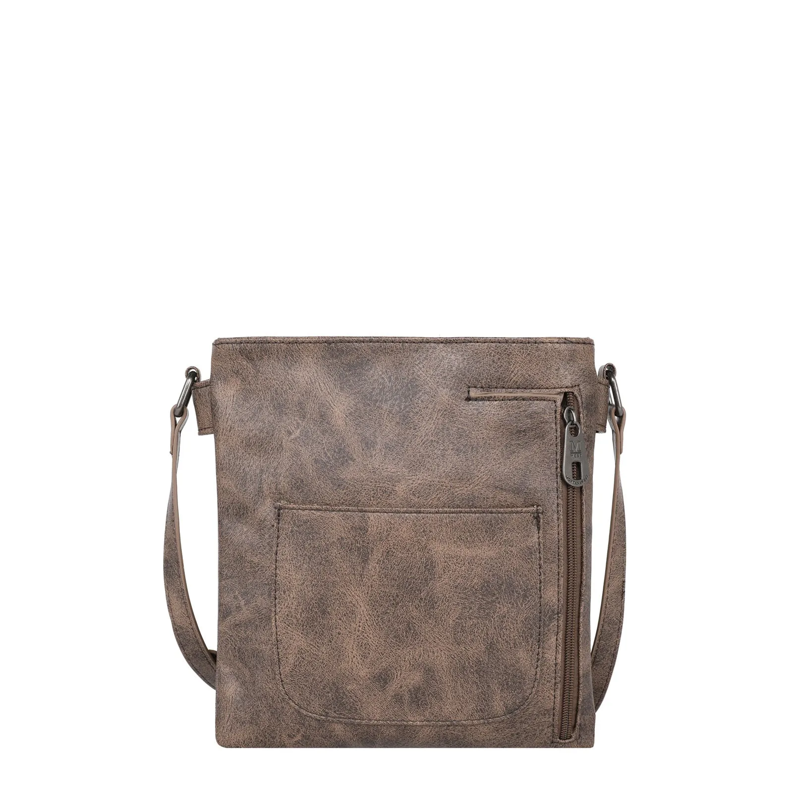 MW1124G-9360 Montana West Whipstitch Collection Concealed Carry Crossbody