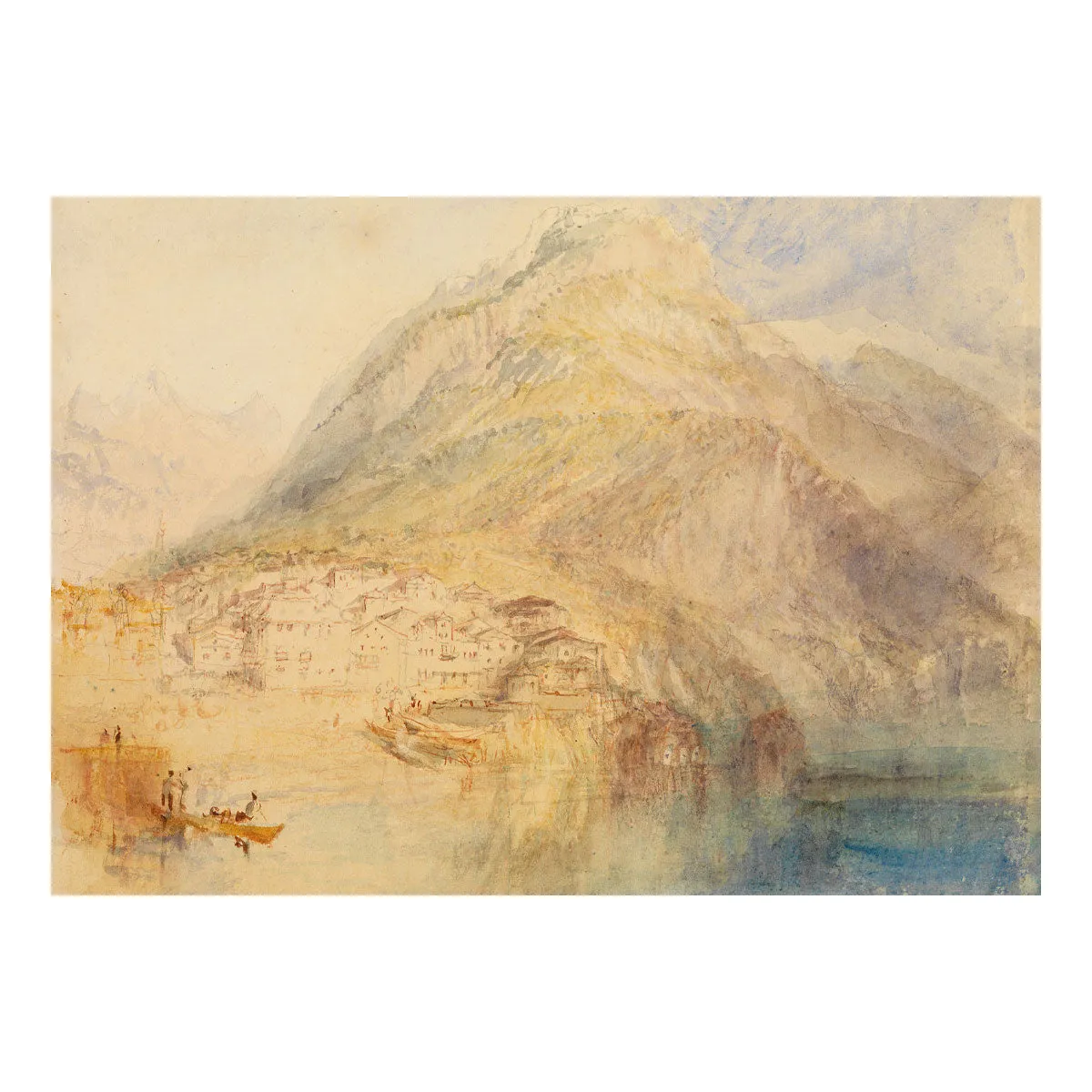 Notecard Wallet JMW Turner Lake