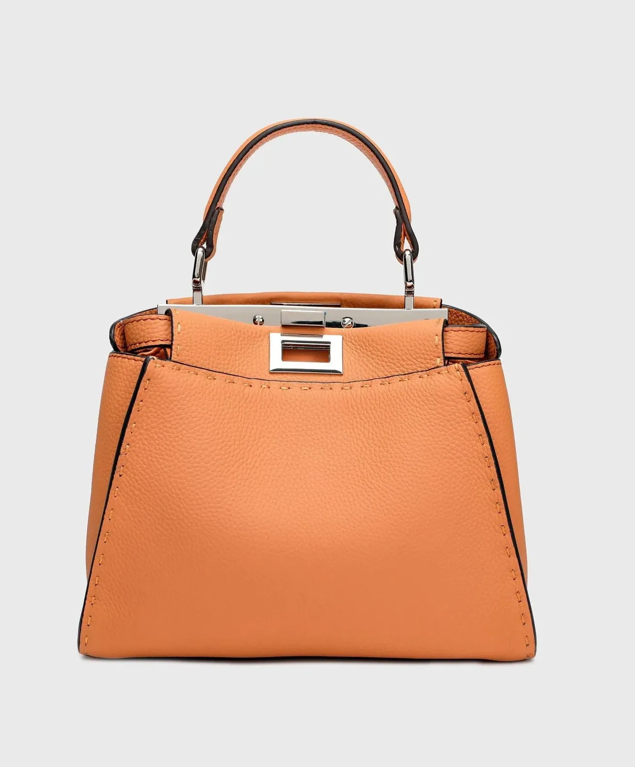 Pebbled Leather Peekaboo bag