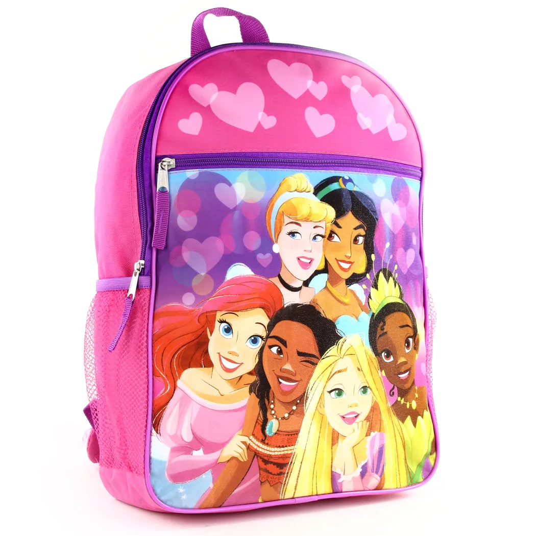 Personalized 16 Inch School Backpack - Princess Squad