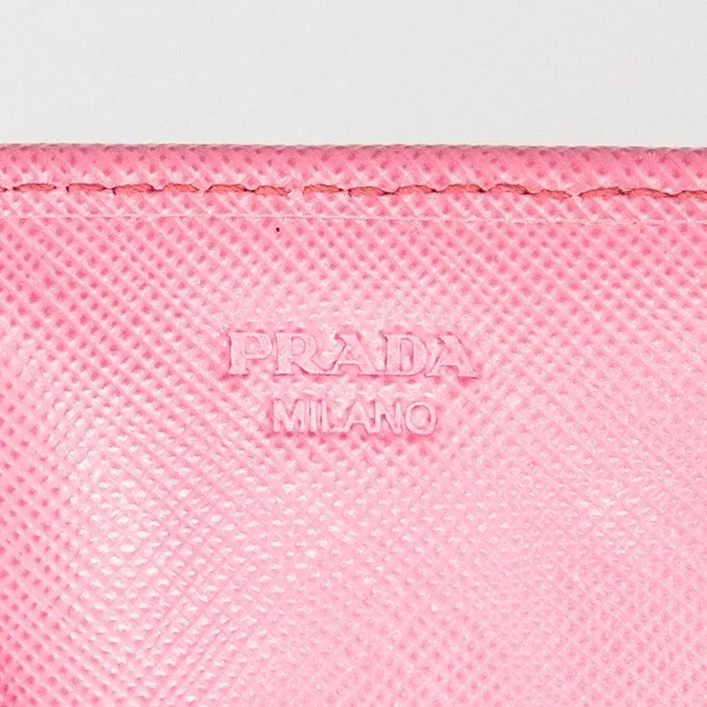 Prada Begonia Saffiano Long Wallet