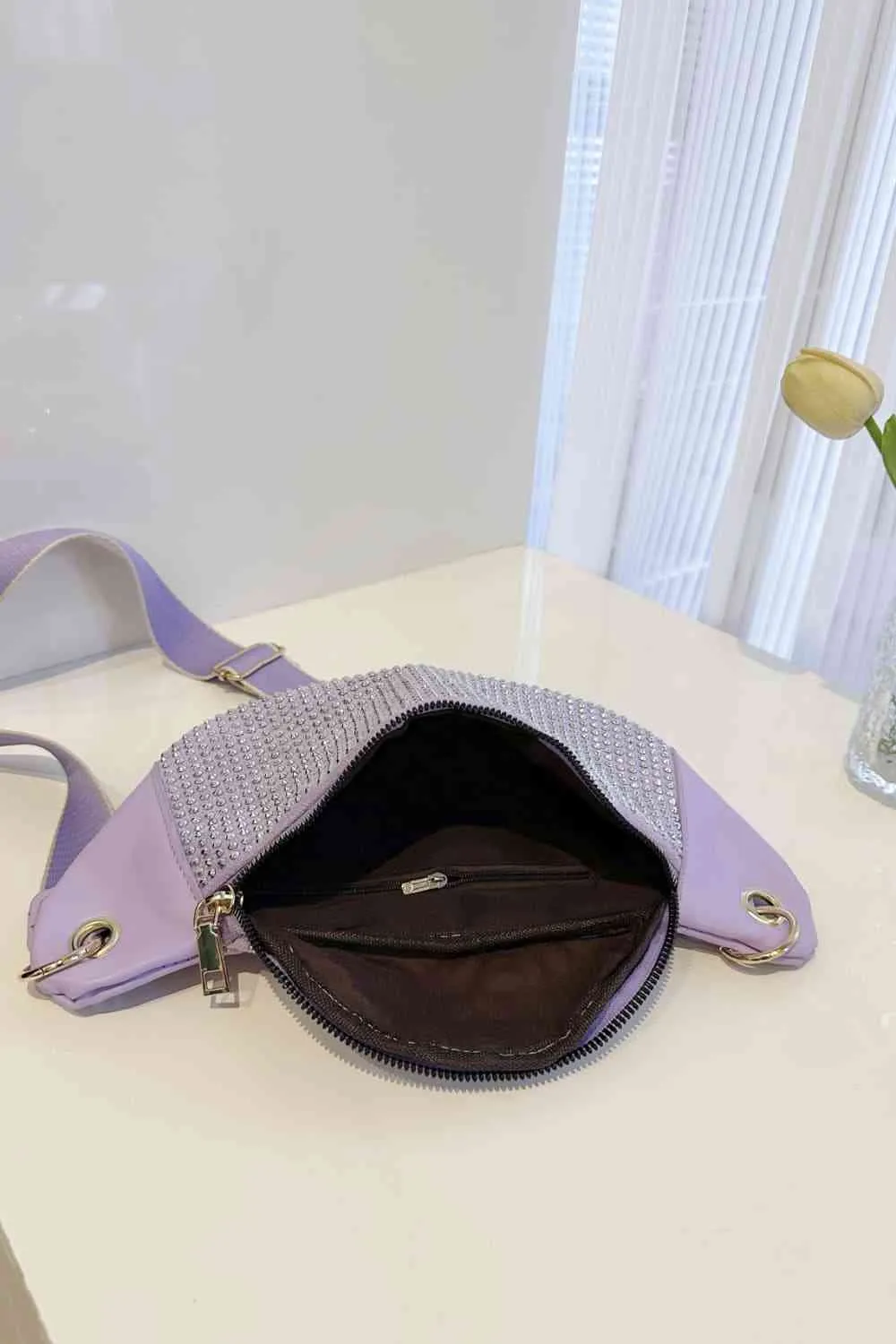 PU Leather Sling Bag