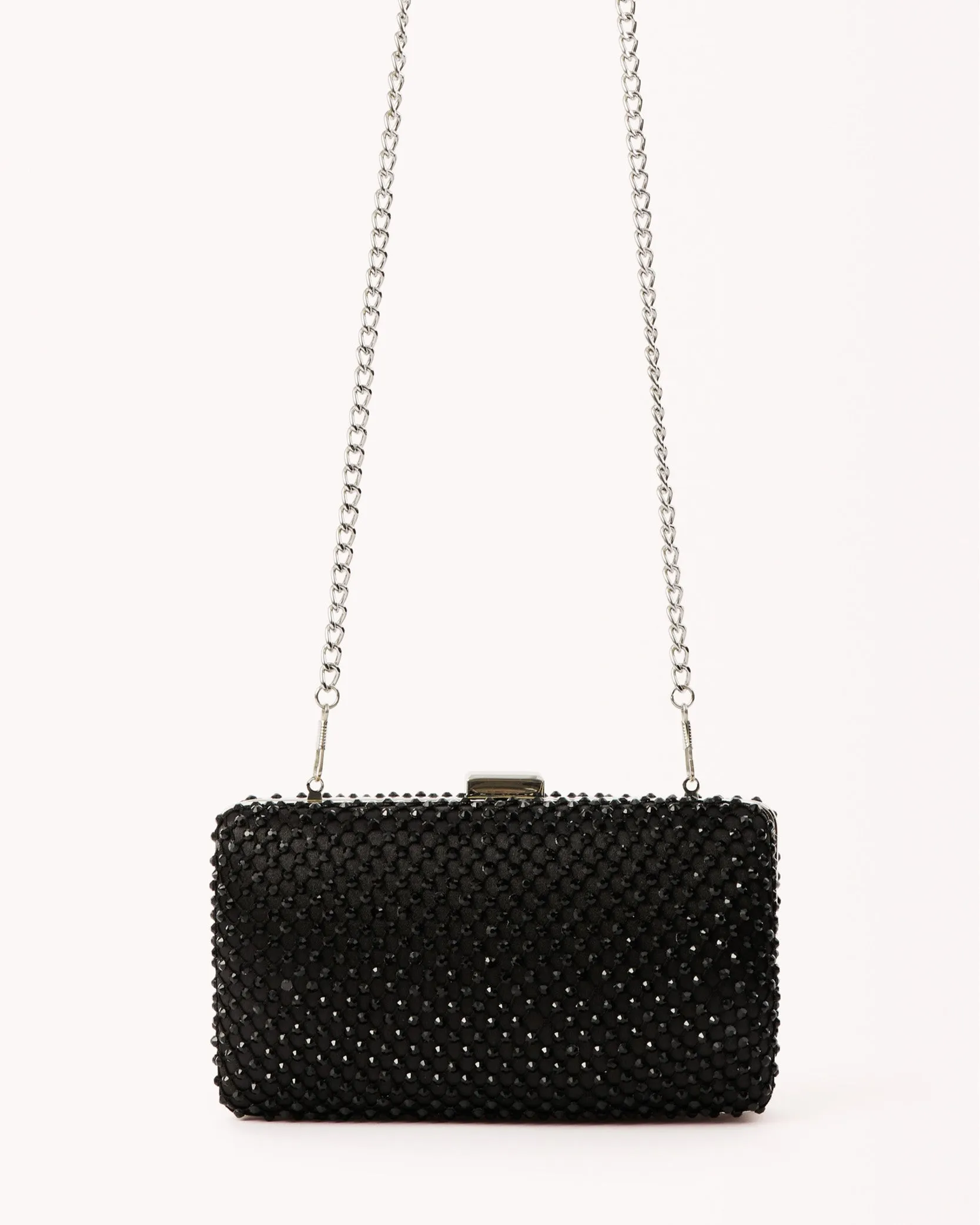 SLOAN CLUTCH BAG - BLACK