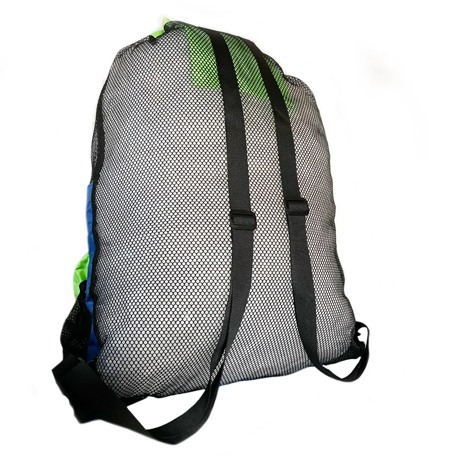 Swimz Elite Club Mesh Backpack - Blue/White/Lime