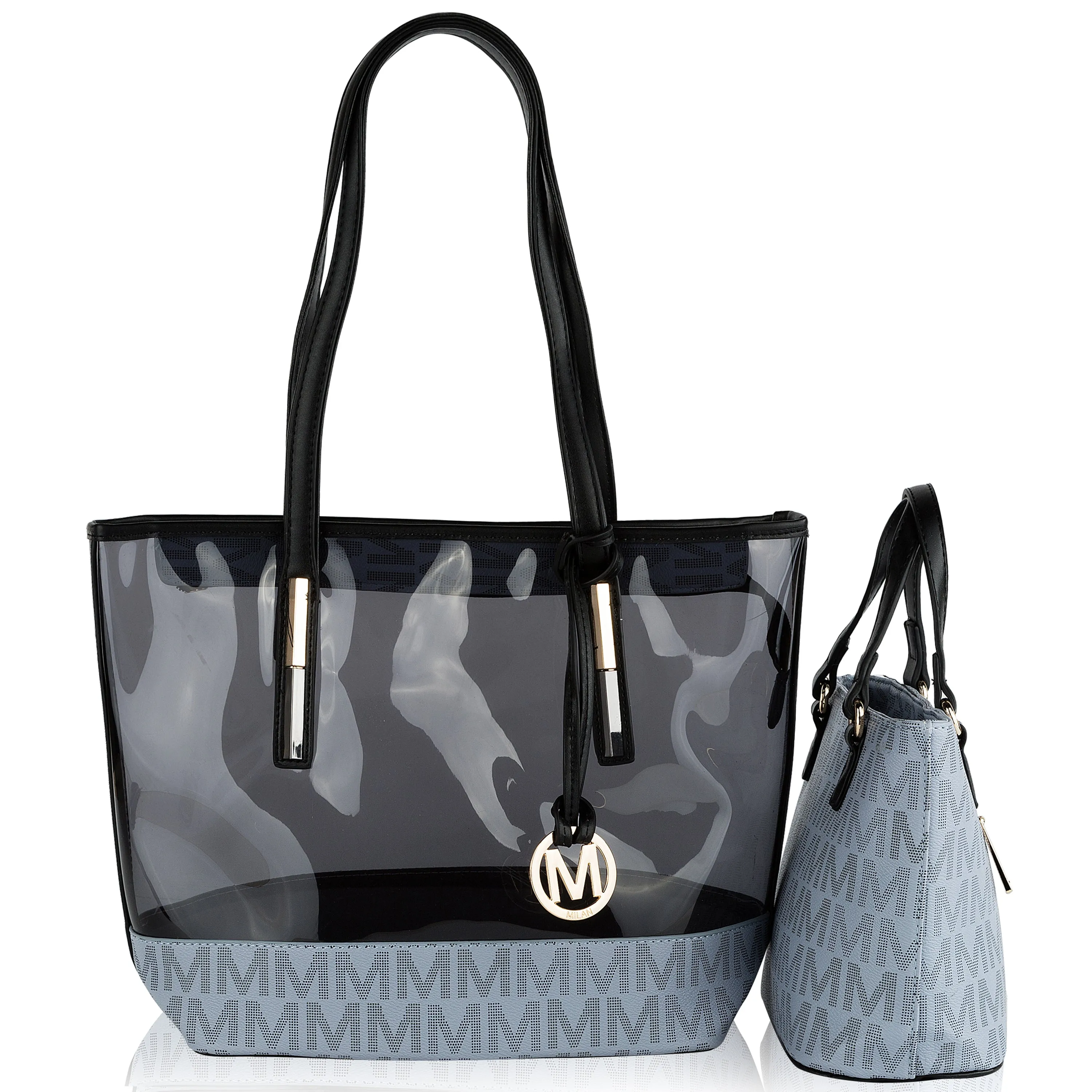 Tayla Signature Tote Bag and Mini Tote Set