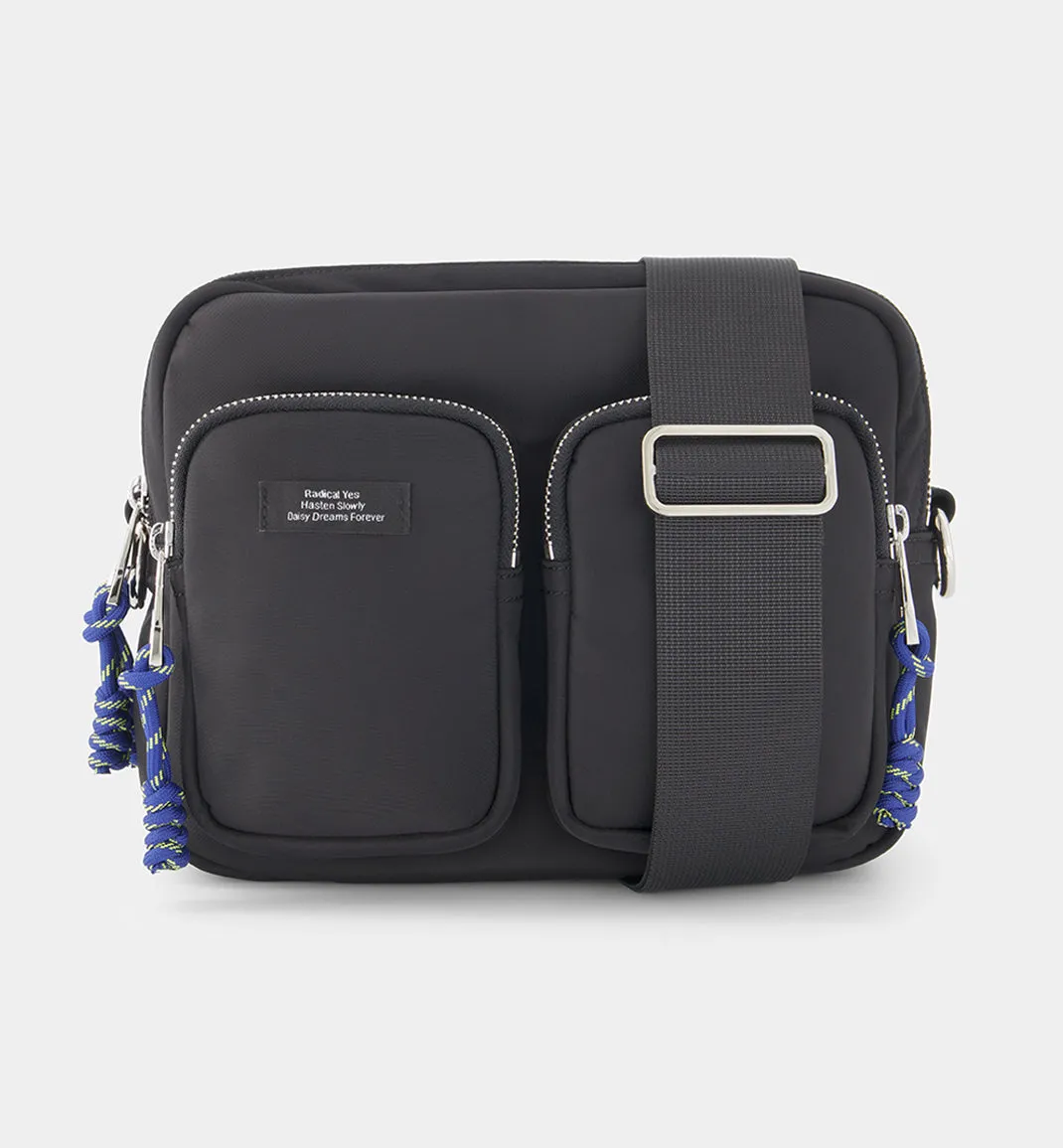 The Messenger Pocket Bag in Black