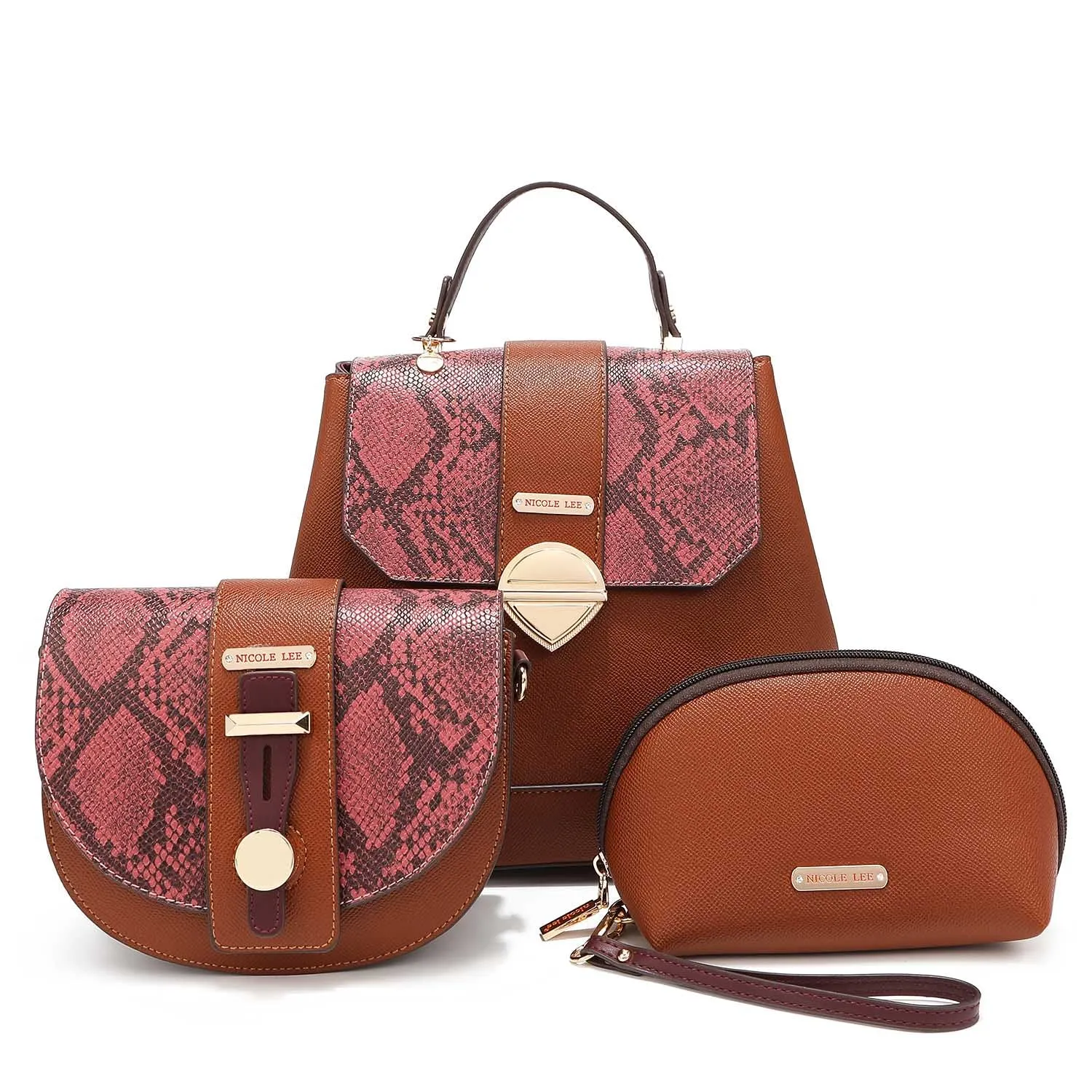 TIANA 3 PIECE SET (Backpack, Crossbody, Pouch)