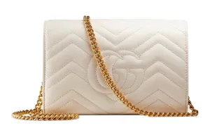 (WMNS) GUCCI Marmont Series Single Shoulder Bag mini White 474575-DTD1T-9022